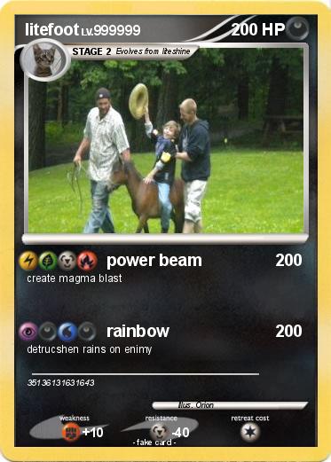 Pokemon litefoot