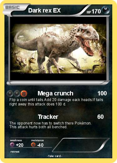 Pokemon Dark rex EX