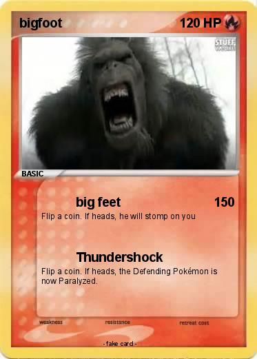 Pokemon bigfoot