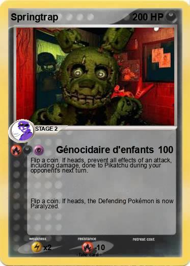 Pokemon Springtrap