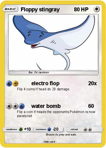 Pokemon Floppy stingray