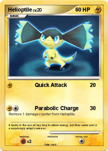Pokemon Helioptile