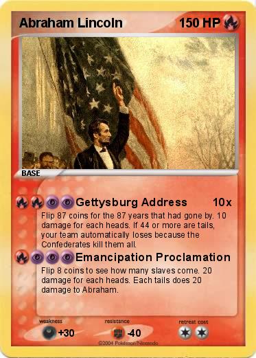 Pokemon Abraham Lincoln