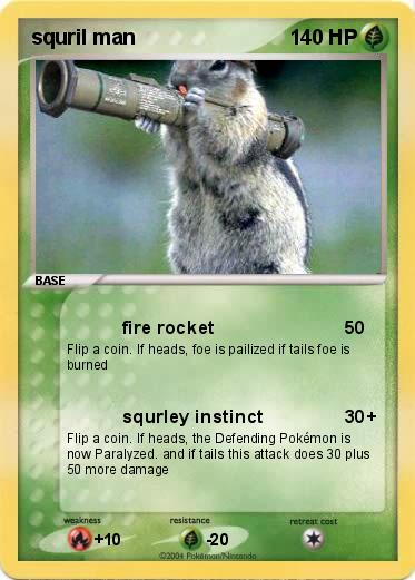 Pokemon squril man