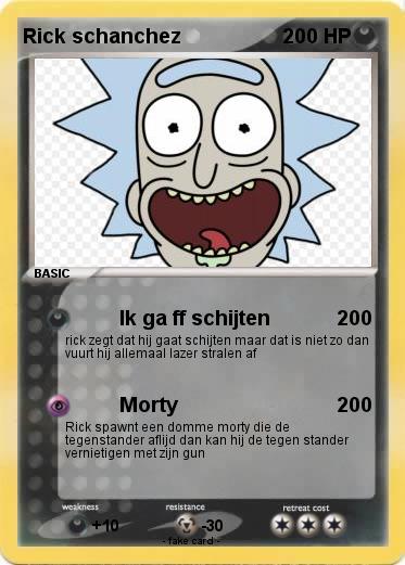 Pokemon Rick schanchez