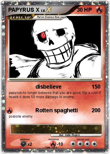 Pokemon PAPYRUS X