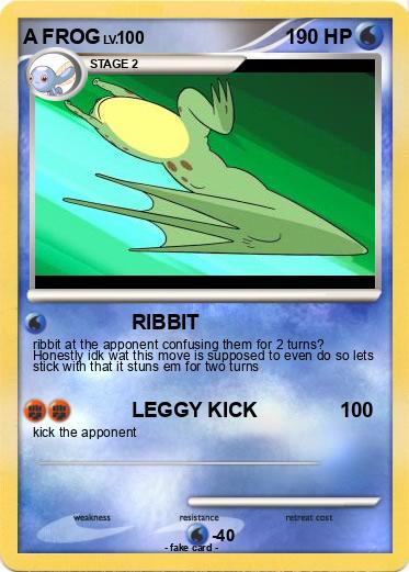 Pokemon A FROG