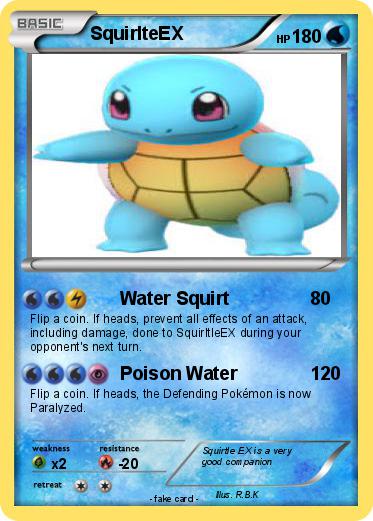 Pokemon SquirlteEX