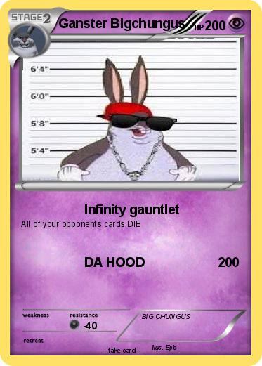 Pokemon Ganster Bigchungus