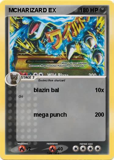 Pokemon MCHARIZARD EX