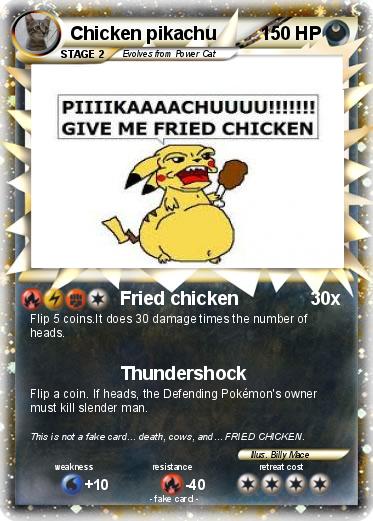 Pokemon Chicken pikachu