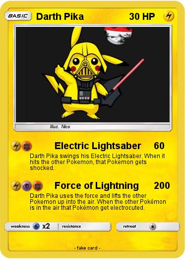 Pokemon Darth Pika