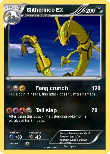 Pokemon Slitherinco EX