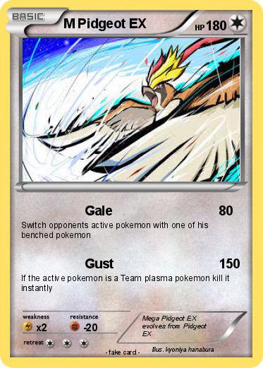 Pokemon M Pidgeot EX