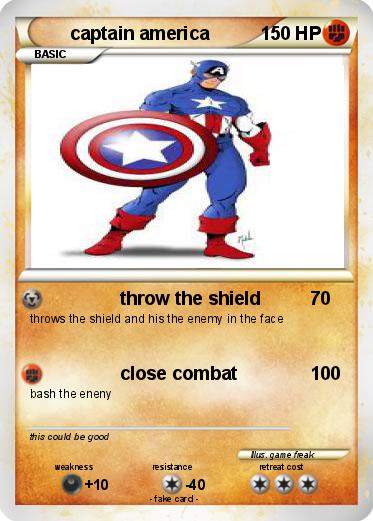 Pokemon captain america