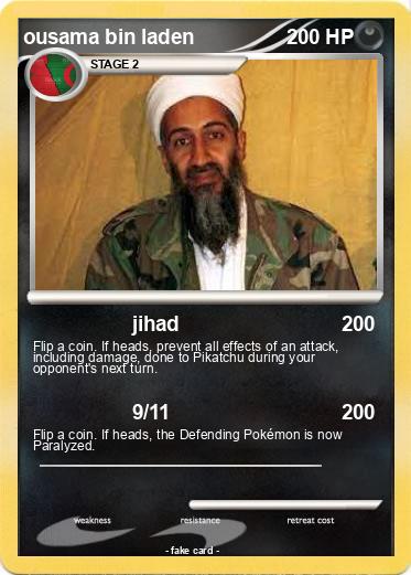 Pokemon ousama bin laden