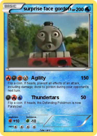 Pokemon surprise face gordon