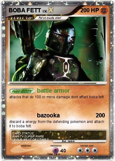 Pokemon BOBA FETT
