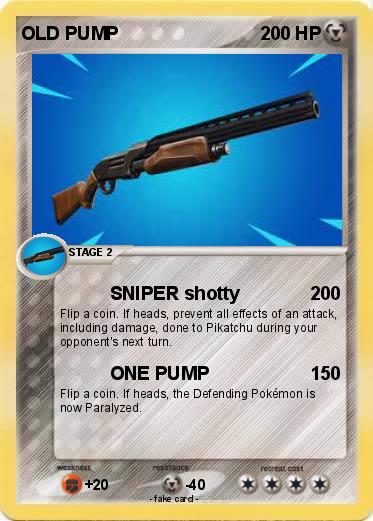 Pokemon OLD PUMP