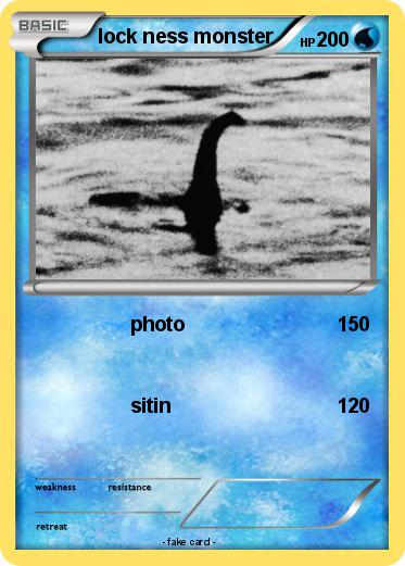Pokemon lock ness monster