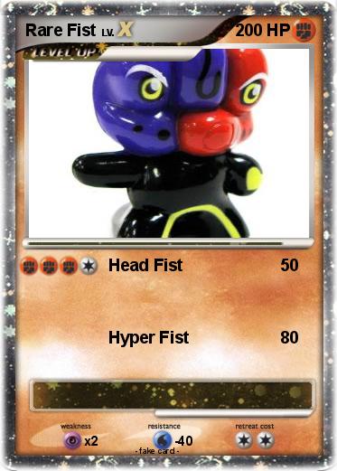 Pokemon Rare Fist