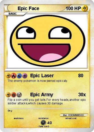 Pokemon Epic Face