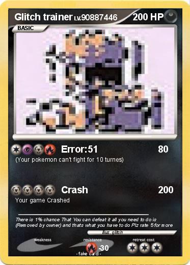 Pokemon Glitch trainer