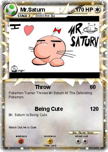 Pokemon Mr.Saturn