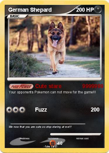 Pokemon German Shepard