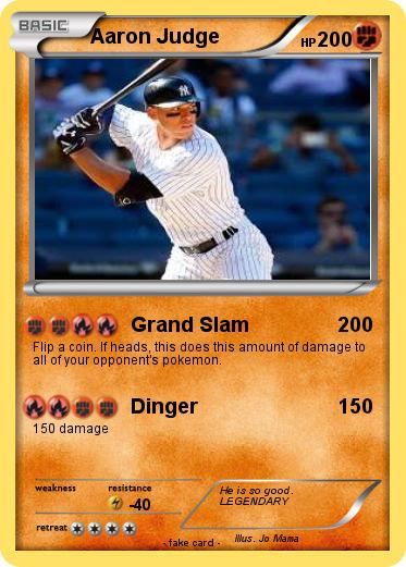 Pokemon Aaron Judge