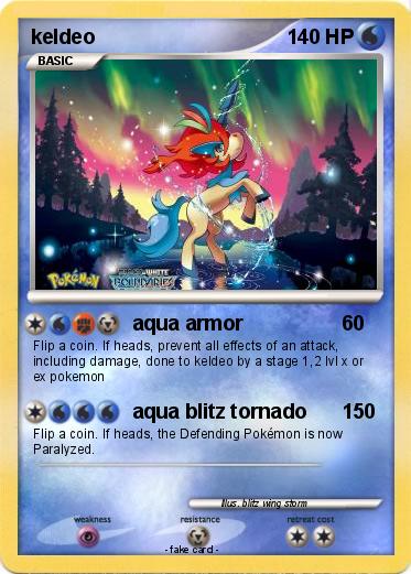 Pokemon keldeo