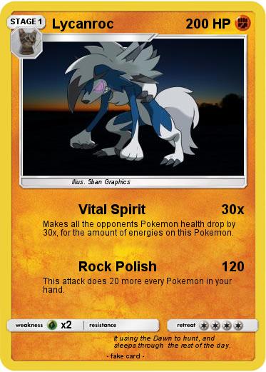Pokemon Lycanroc