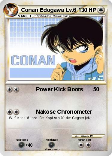 Pokemon Conan Edogawa Lv.6