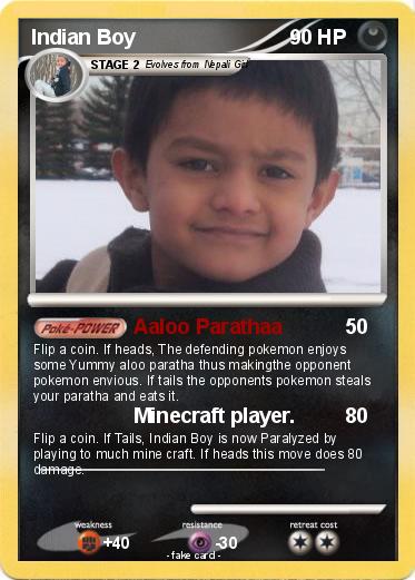 Pokemon Indian Boy