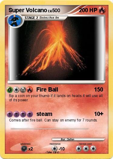 Pokemon Super Volcano