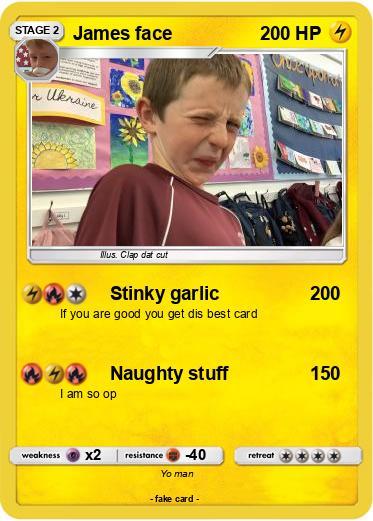 Pokemon James face