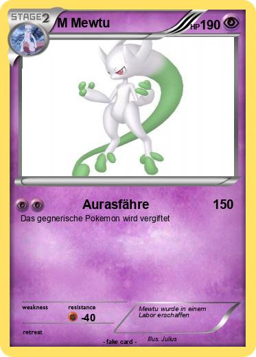 Pokemon M Mewtu