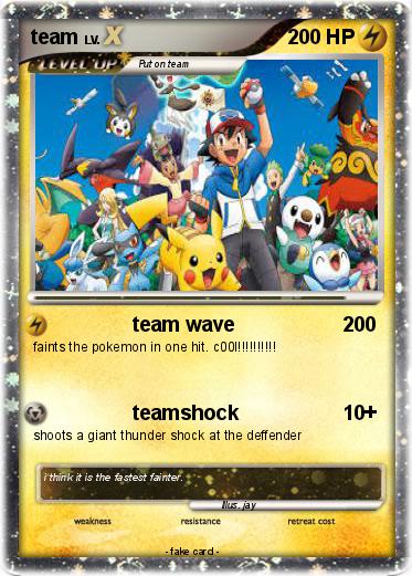 Pokemon team