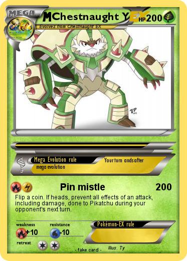 Pokemon Chestnaught Y
