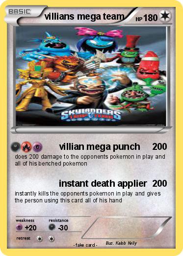 Pokemon villians mega team