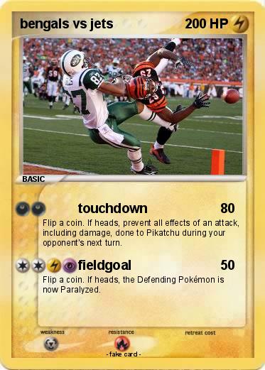 Pokemon bengals vs jets