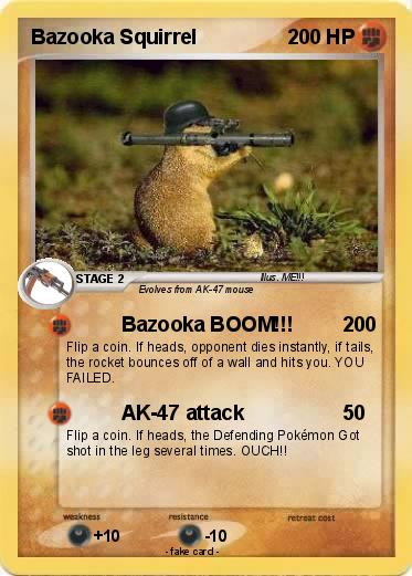 Pokemon Bazooka Squirrel