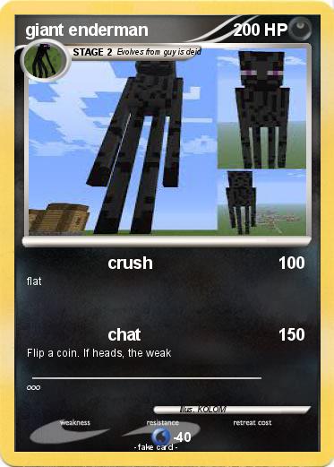 Pokemon giant enderman