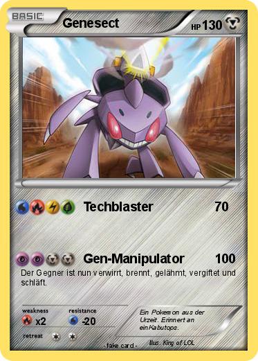 Pokemon Genesect