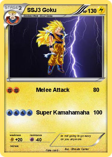 Pokemon SSJ3 Goku