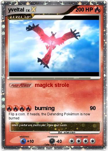 Pokemon yveltal
