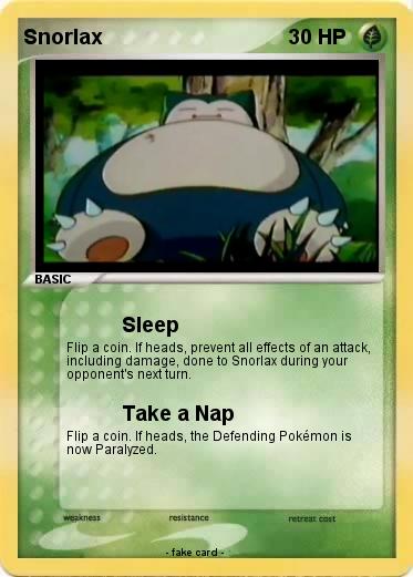 Pokemon Snorlax