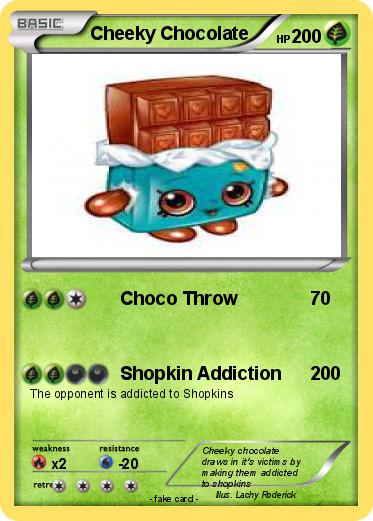 Pokemon Cheeky Chocolate