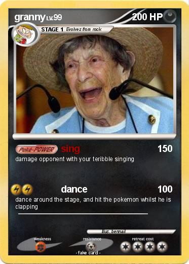 Pokemon granny