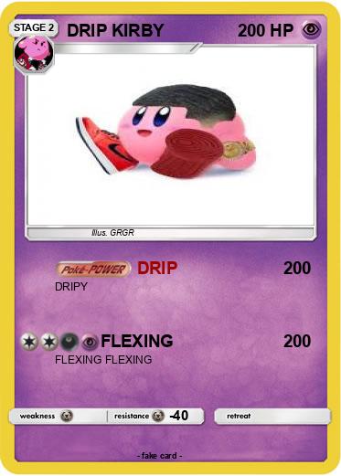 Pokemon DRIP KIRBY